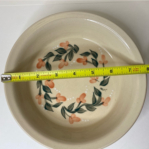 Kovack pottery bowl and trinket dish with lid Seagrove NC 3 piece signed - Picture 2 of 12